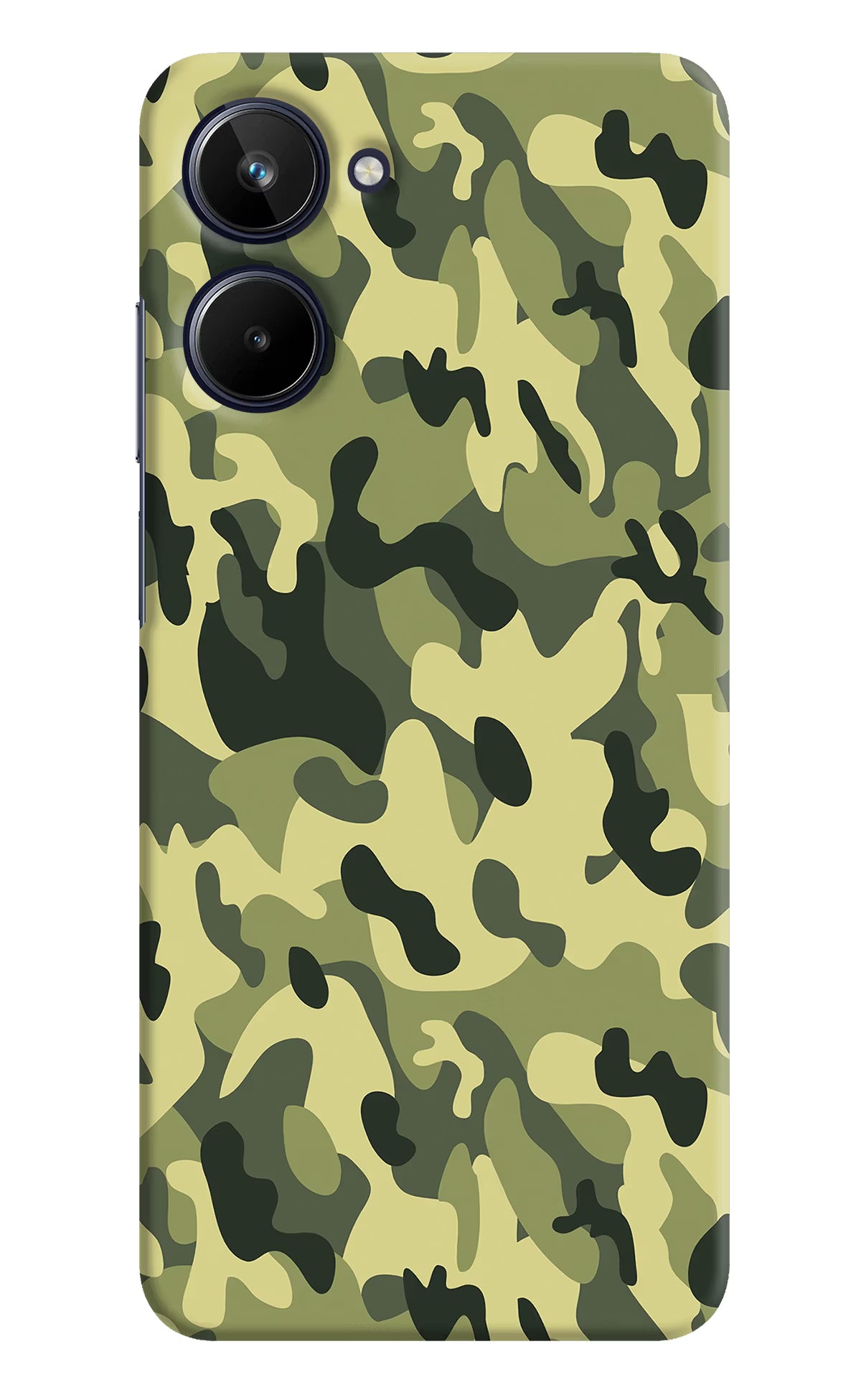 Camouflage Realme 10 Hard Case Back Cover by Casekaro