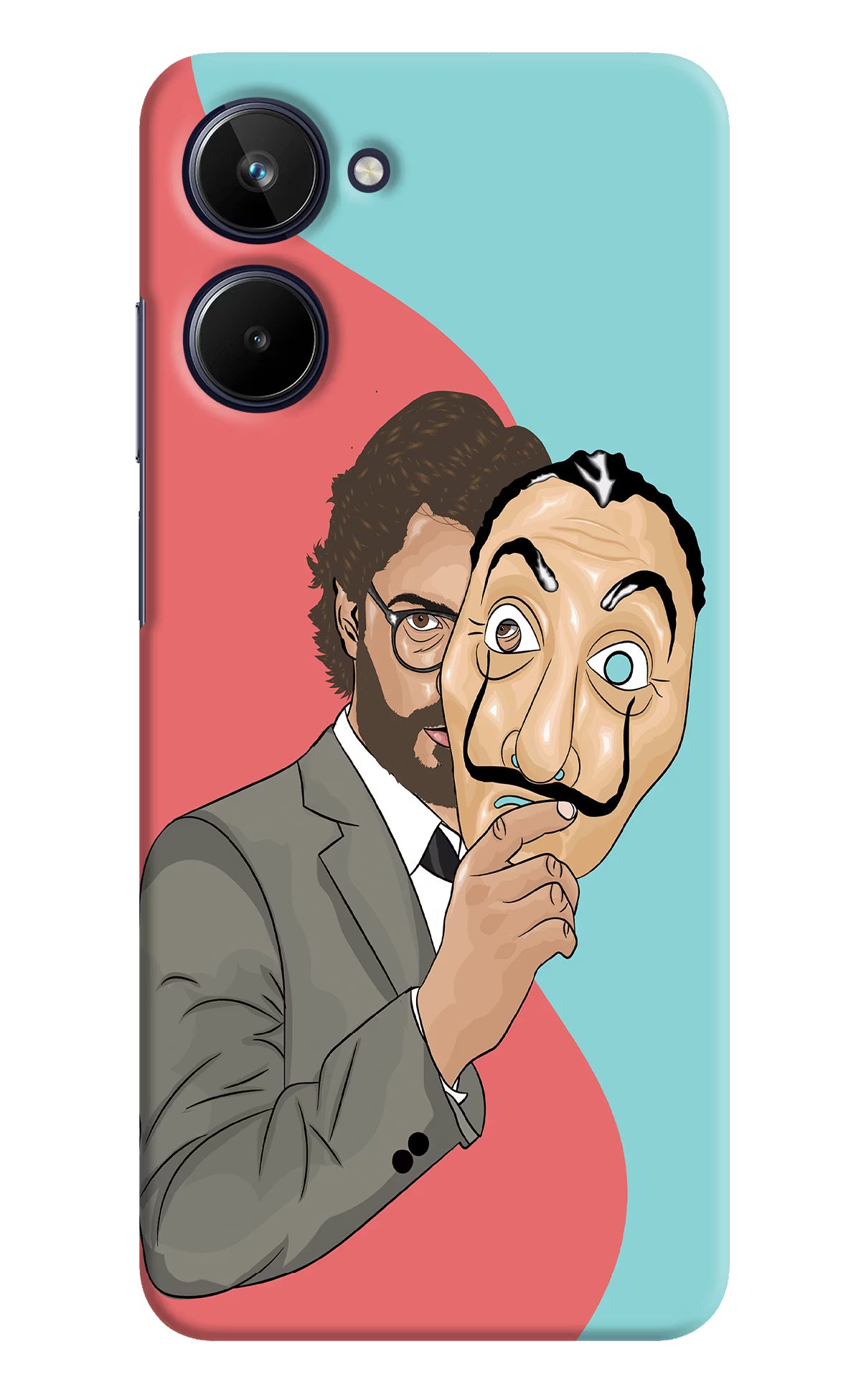 Professor Realme 10 Hard Case Back Cover by Casekaro