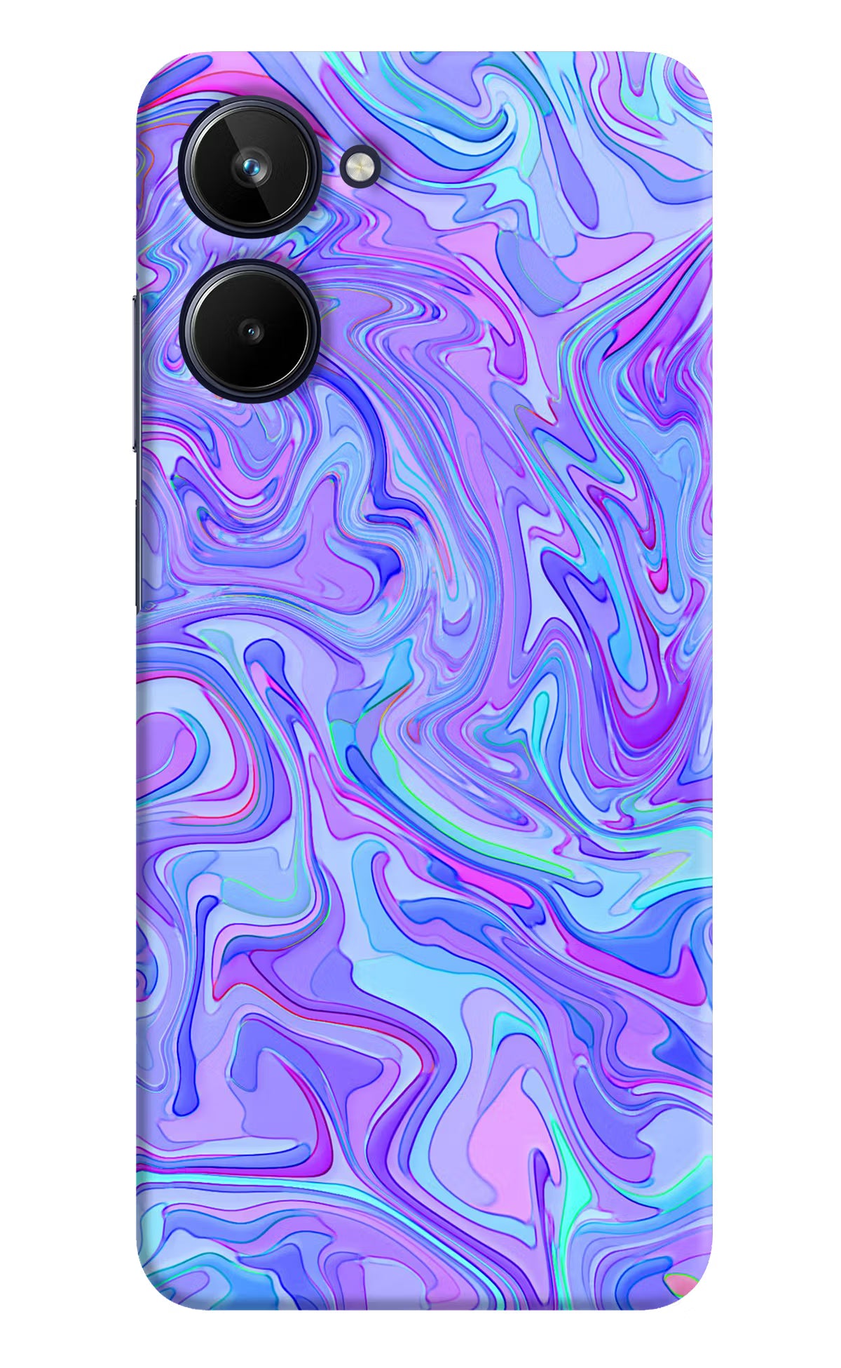 Glitter Realme 10 Hard Case Back Cover by Casekaro