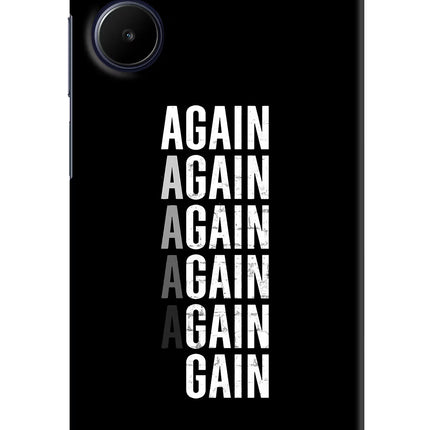 Again Again Gain Realme 10 Hard Case Back Cover by Casekaro