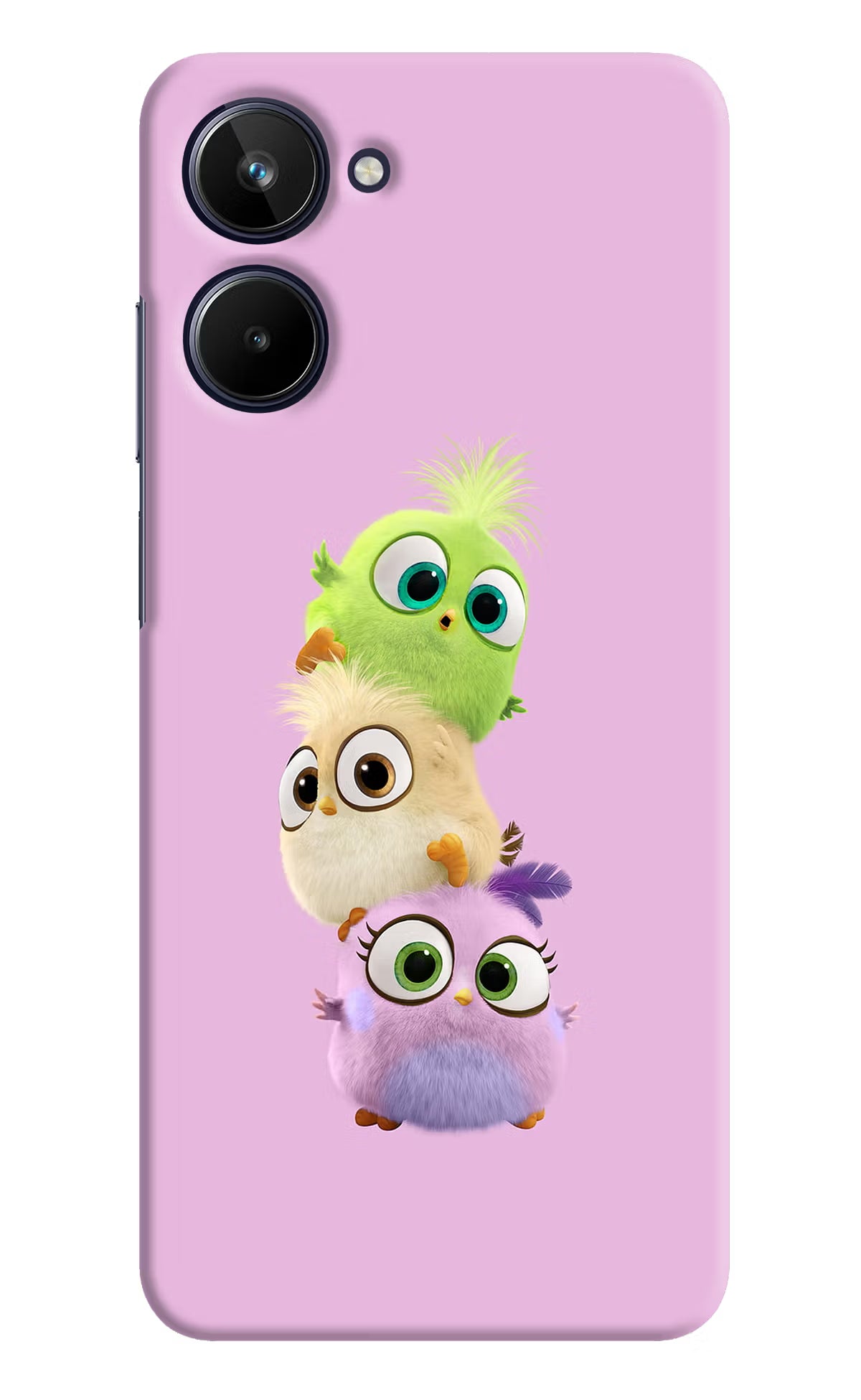 Cute Little Birds Realme 10 Hard Case Back Cover by Casekaro