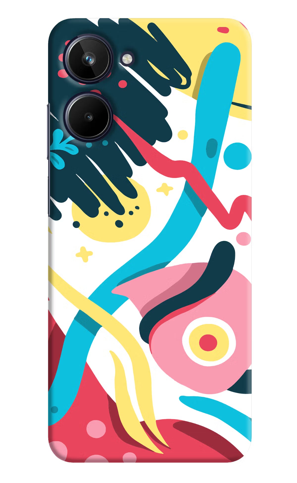 Trippy Realme 10 Hard Case Back Cover by Casekaro