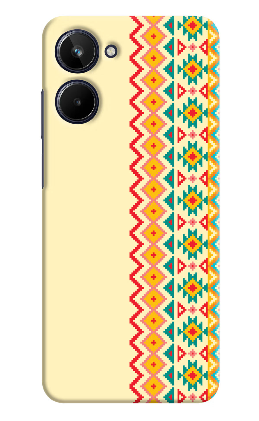 Ethnic Seamless Realme 10 Back Cover, Hard case