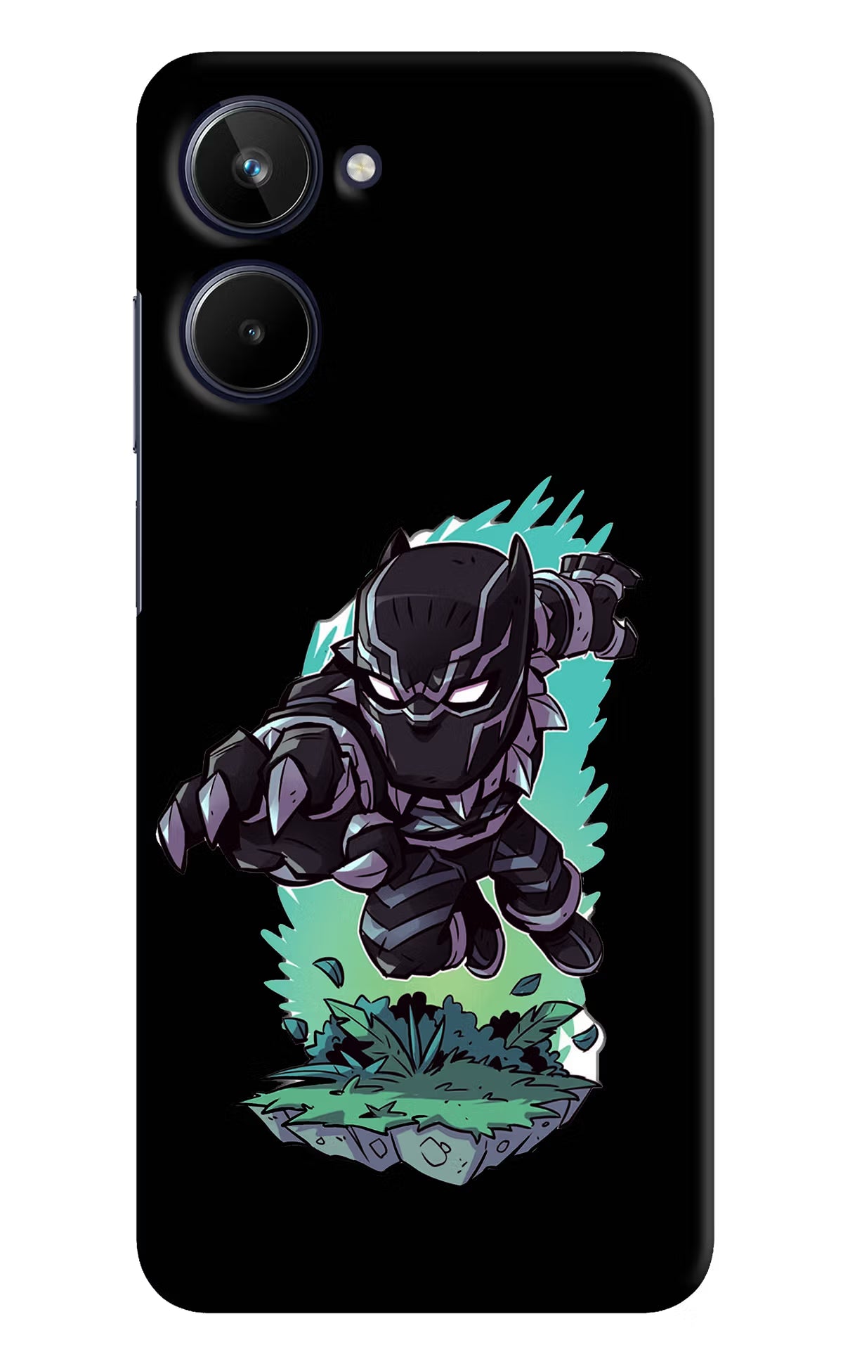 Black Panther Realme 10 Hard Case Back Cover by Casekaro