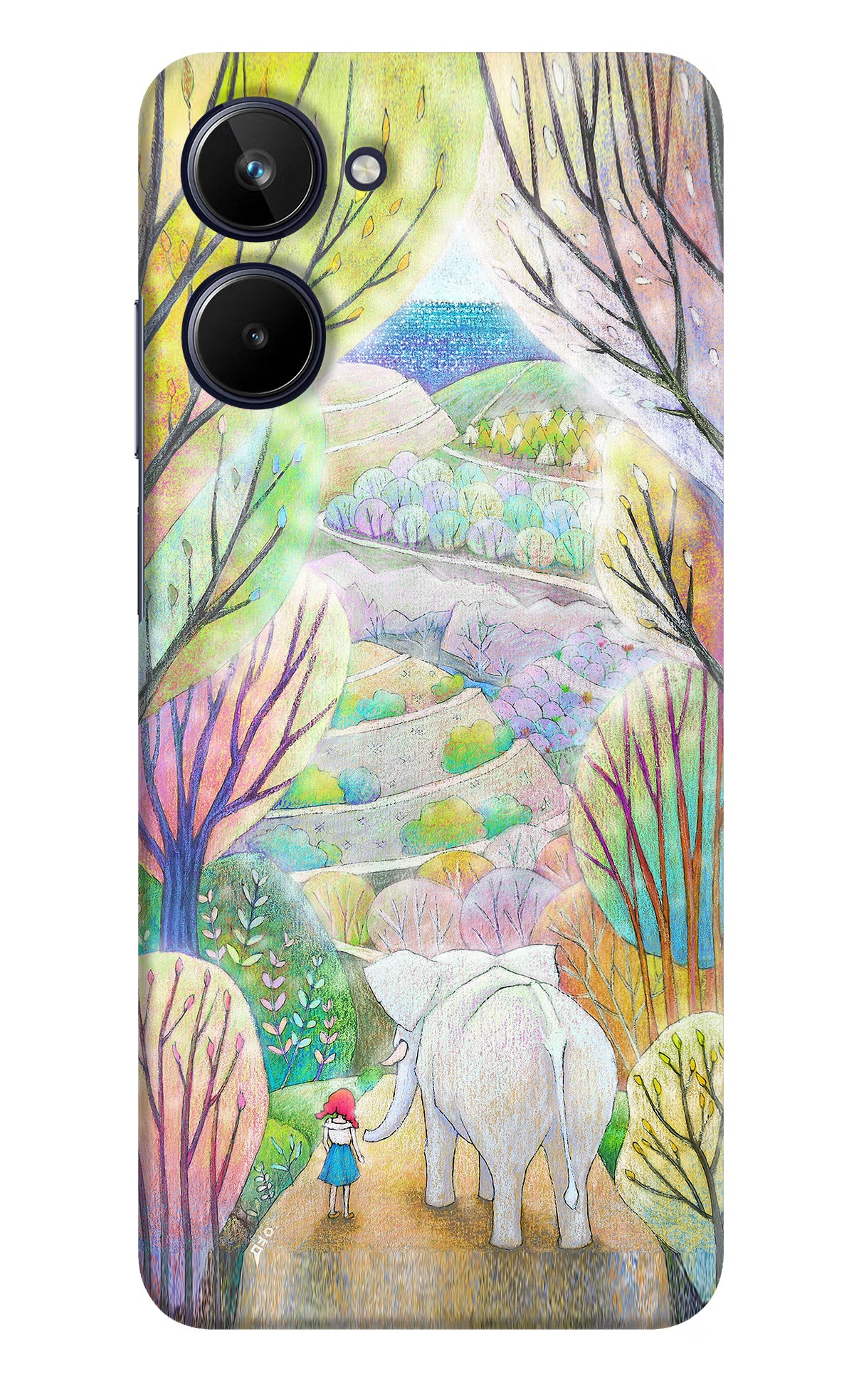 Nature Painting Realme 10 Hard Case Back Cover by Casekaro