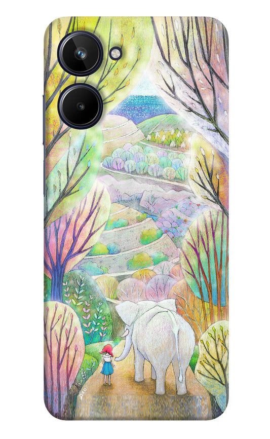 Nature Painting Realme 10 Hard Case Back Cover by Casekaro