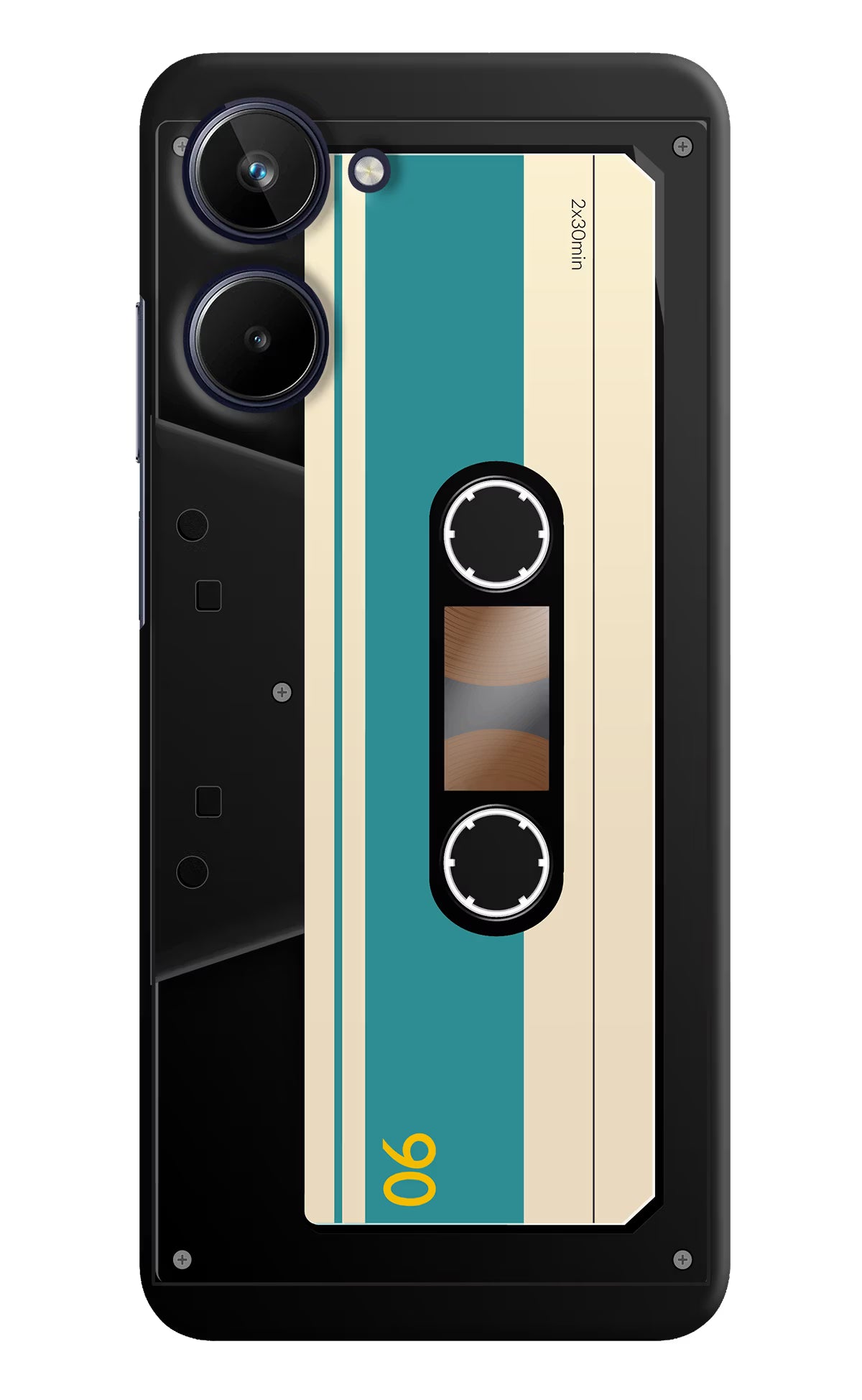 Cassette Realme 10 Hard Case Back Cover by Casekaro