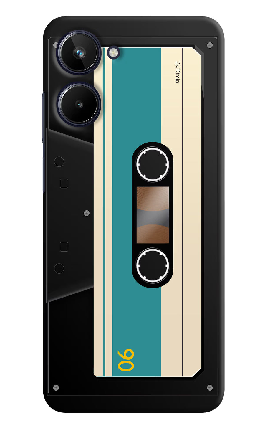 Cassette Realme 10 Back Cover, Hard case