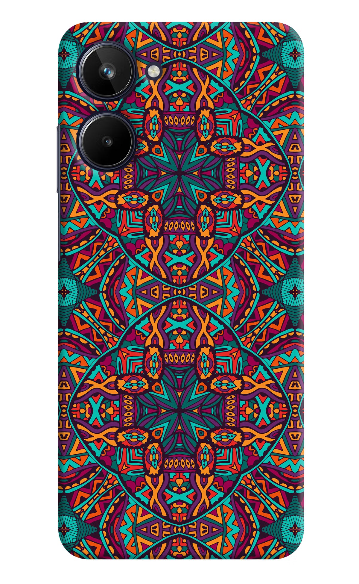 Colour Mandala Realme 10 Hard Case Back Cover by Casekaro