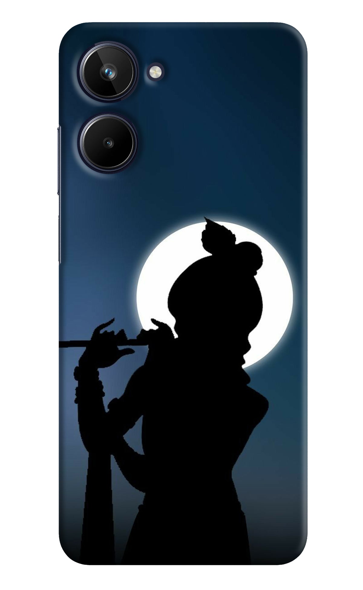 Shri Krishna Silhouette Realme 10 Back Cover