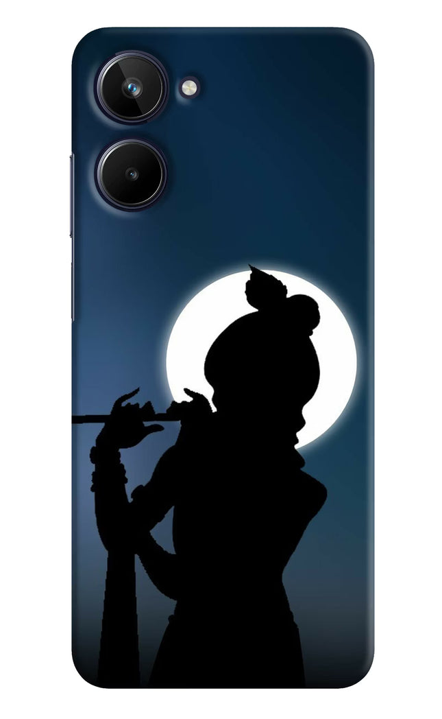 Shri Krishna Silhouette Realme 10 Hard Case Back Cover by Casekaro