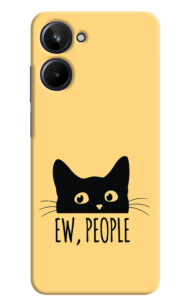 Ew People Catitude Realme 10 Hard Case Back Cover by Casekaro