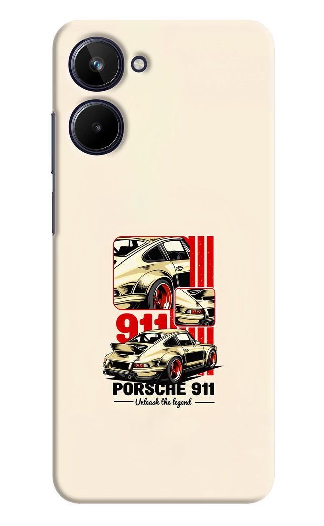 Classic Porsche 911 Realme 10 Hard Case Back Cover by Casekaro