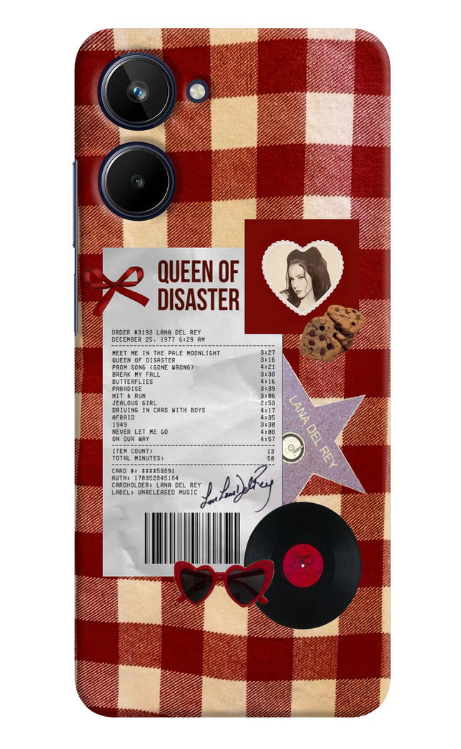 Queen of Disaster Realme 10 Hard Case Back Cover by Casekaro