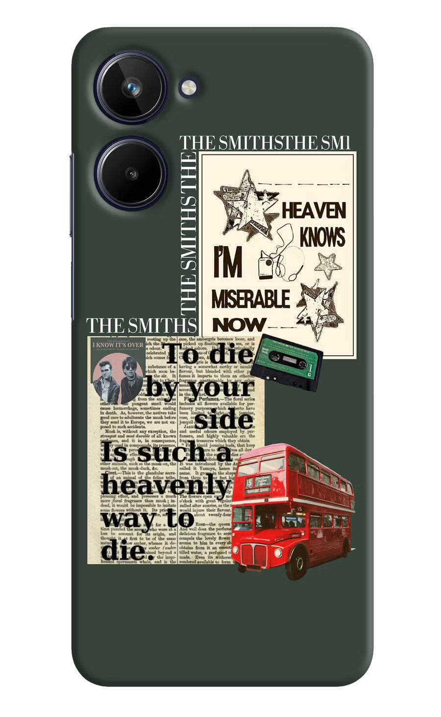 The Smiths Realme 10 Back Cover, Hard case