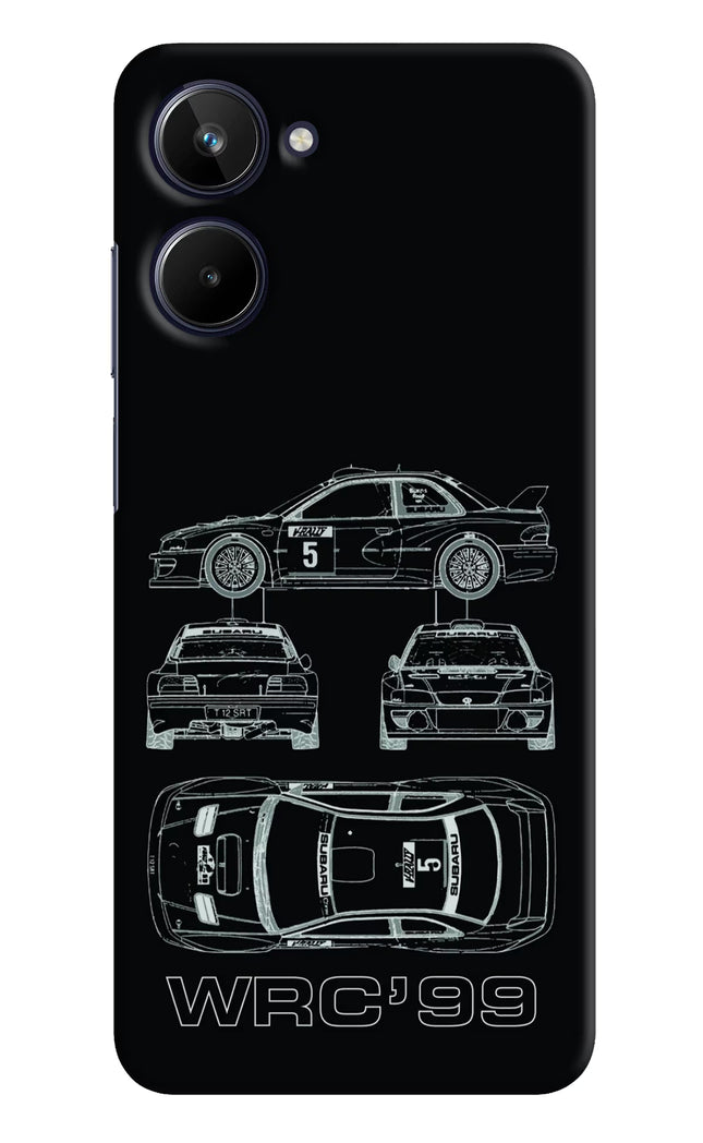 WRC'99 Realme 10 Hard Case Back Cover by Casekaro