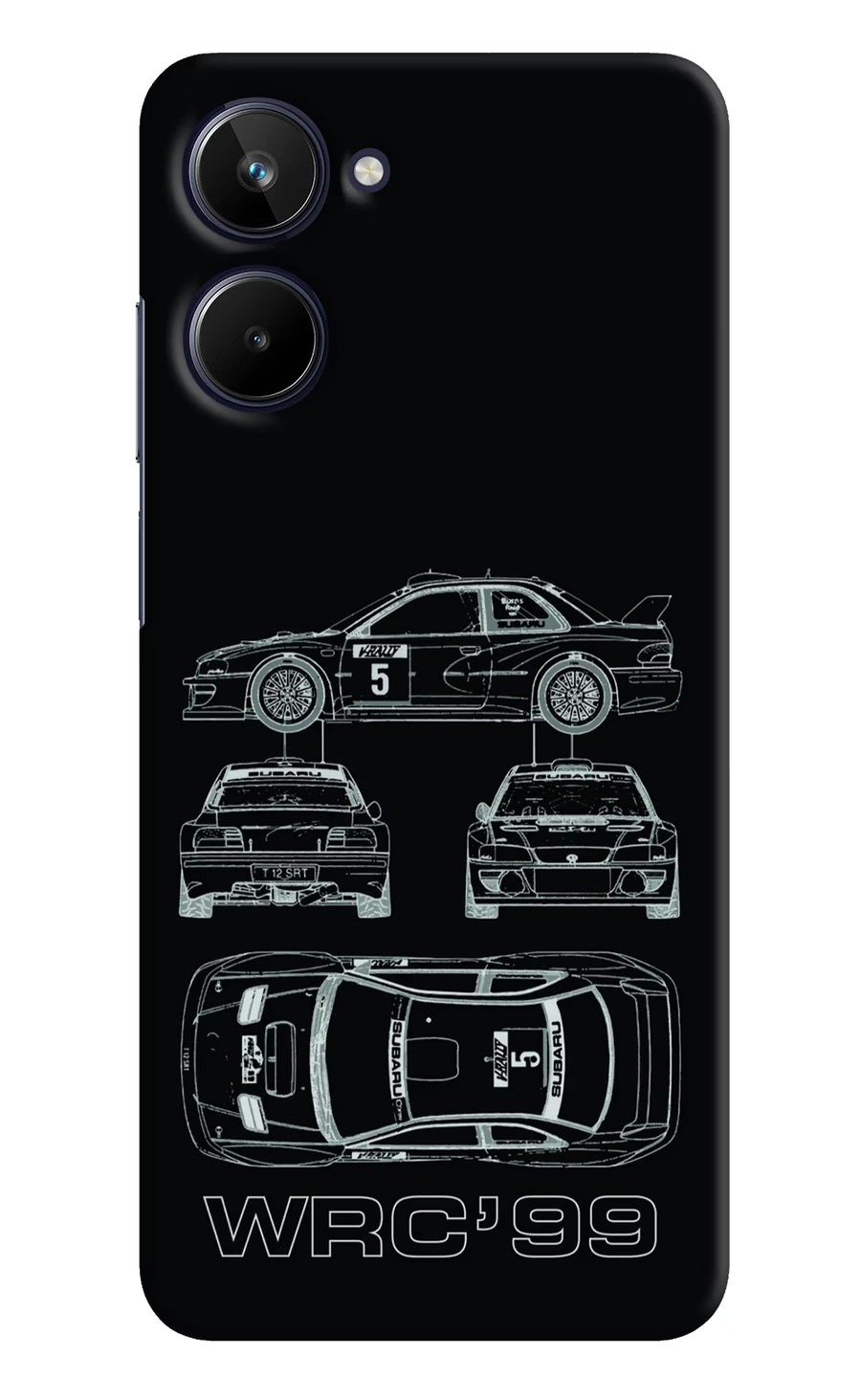 WRC'99 Realme 10 Back Cover, Hard case