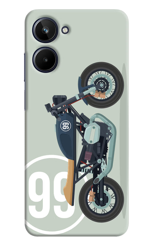 Classic Cafe Racer 99 Realme 10 Hard Case Back Cover by Casekaro