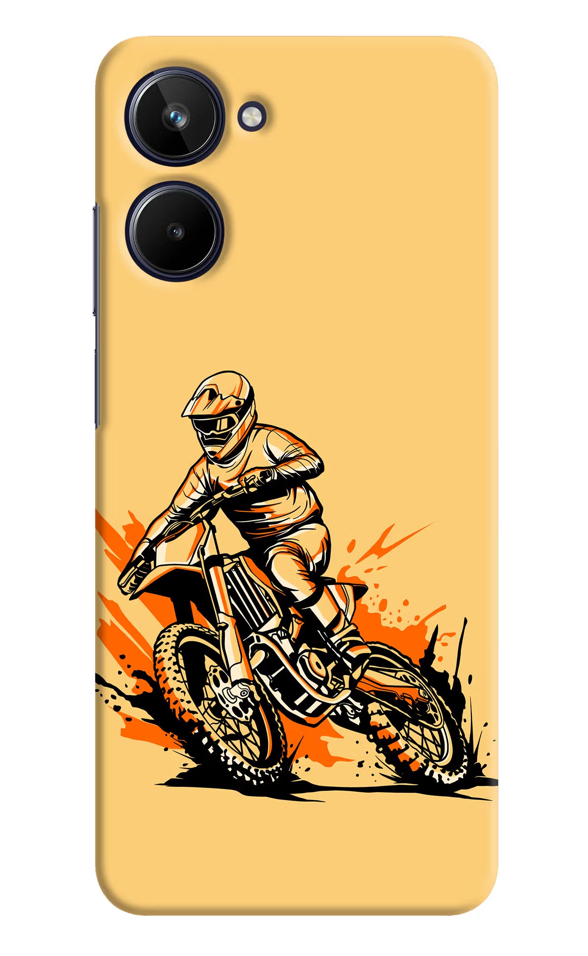 Off-Road Fury Realme 10 Hard Case Back Cover by Casekaro