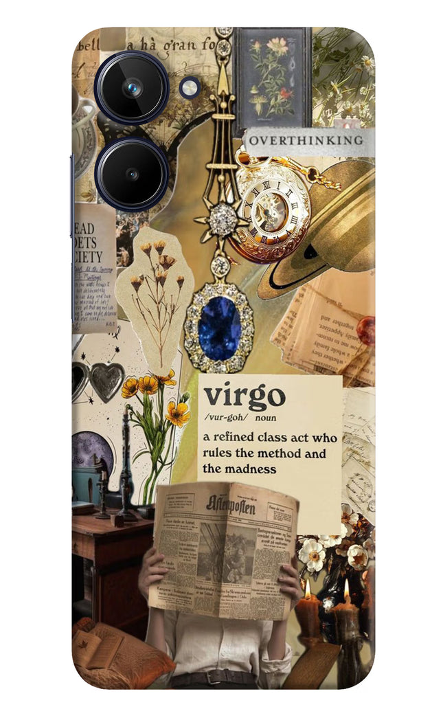 Virgo Zodiac Realme 10 Hard Case Back Cover by Casekaro