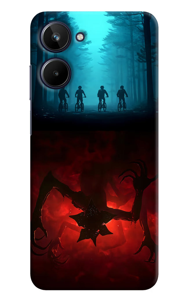 Ordinary Things Downside Up Realme 10 Hard Case Back Cover by Casekaro