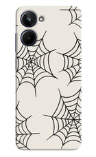 Spider Web Realme 10 Hard Case Back Cover by Casekaro
