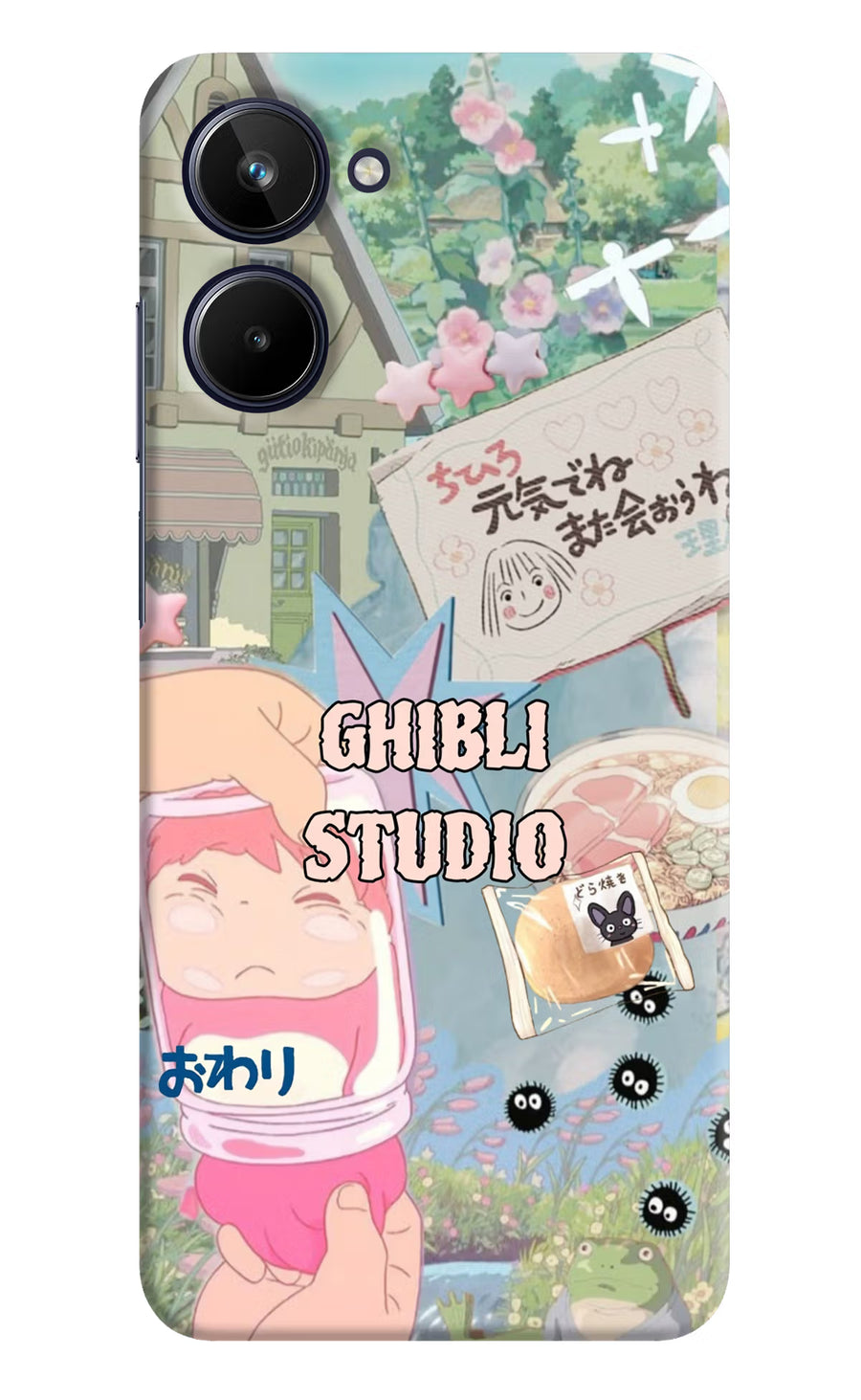Studio Ghibli Realme 10 Back Cover, Hard case