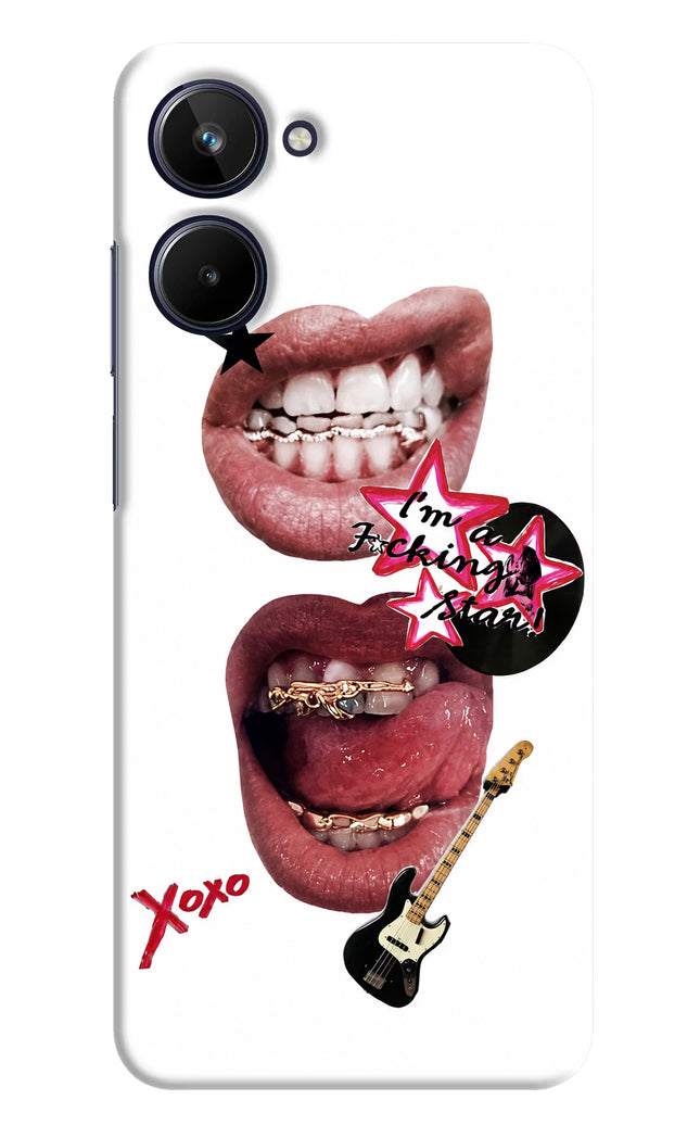 Rockstar Realme 10 Hard Case Back Cover by Casekaro