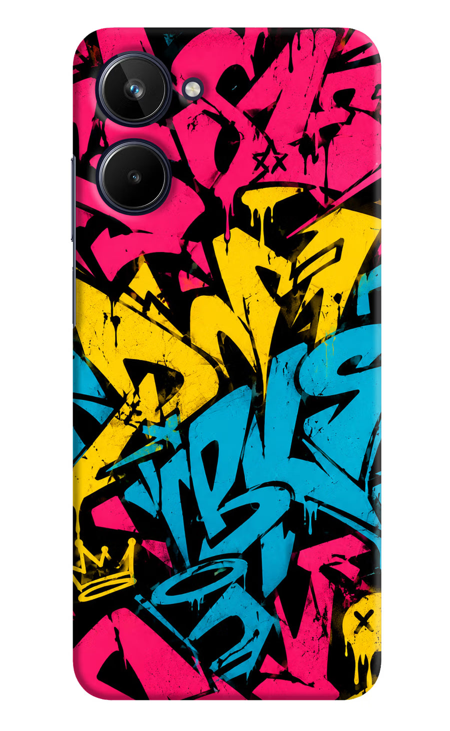 Graffiti Vibe Realme 10 Back Cover, Hard case