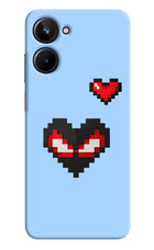 Peter Heart Realme 10 Hard Case Back Cover by Casekaro