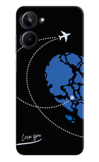 Love Orbit Realme 10 Hard Case Back Cover by Casekaro