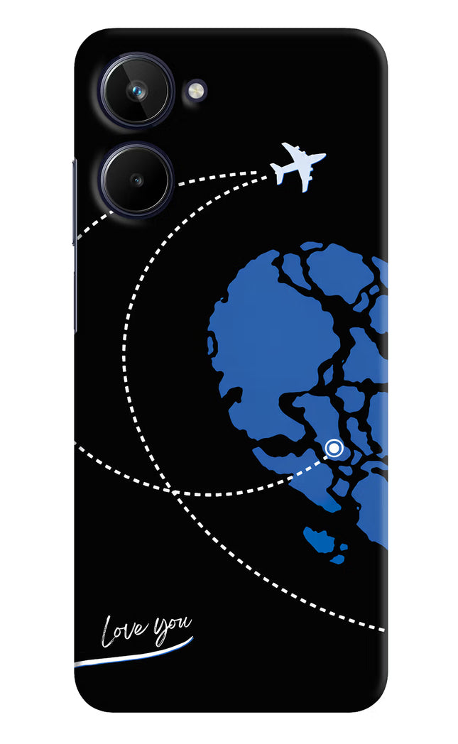 Love Orbit Realme 10 Hard Case Back Cover by Casekaro
