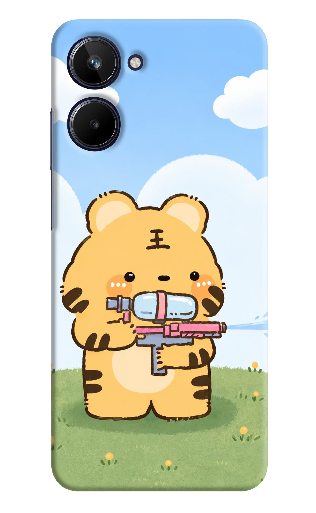 Tiger Treat Realme 10 Back Cover
