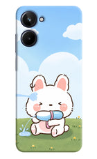 Bunny Treat Realme 10 Hard Case Back Cover by Casekaro
