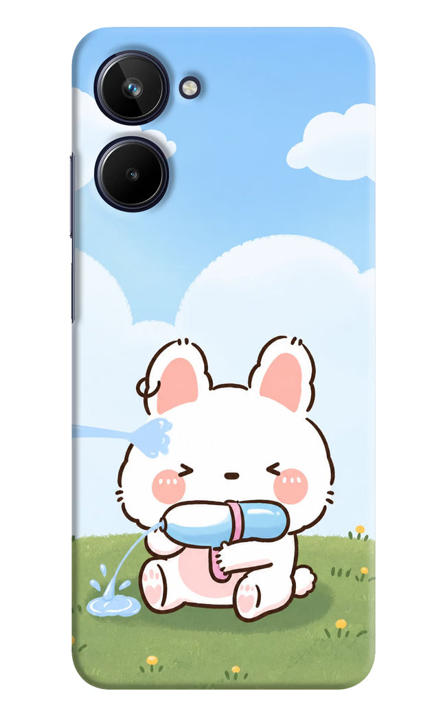 Bunny Treat Realme 10 Hard Case Back Cover by Casekaro