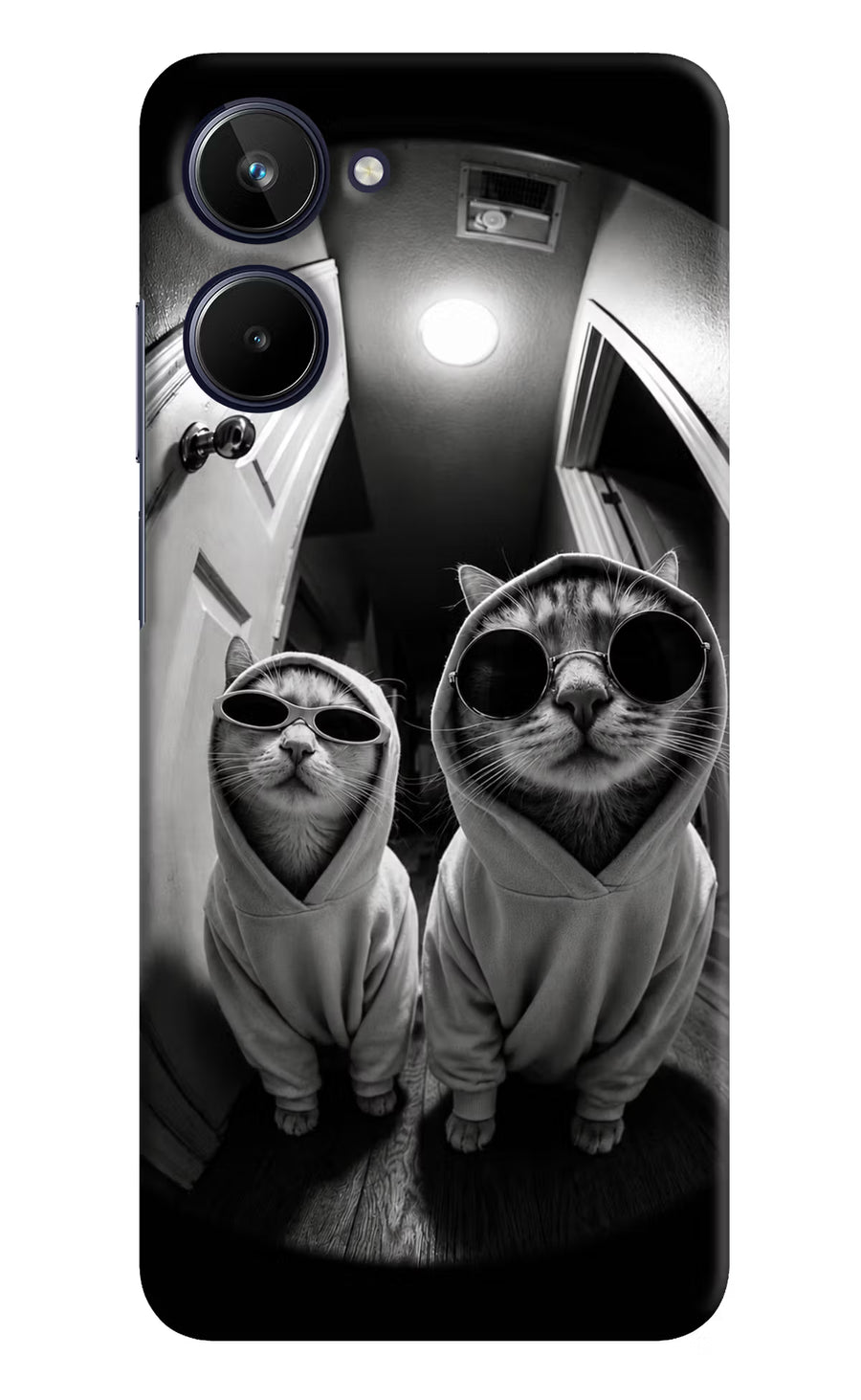Hood Cats Realme 10 Back Cover, Hard case