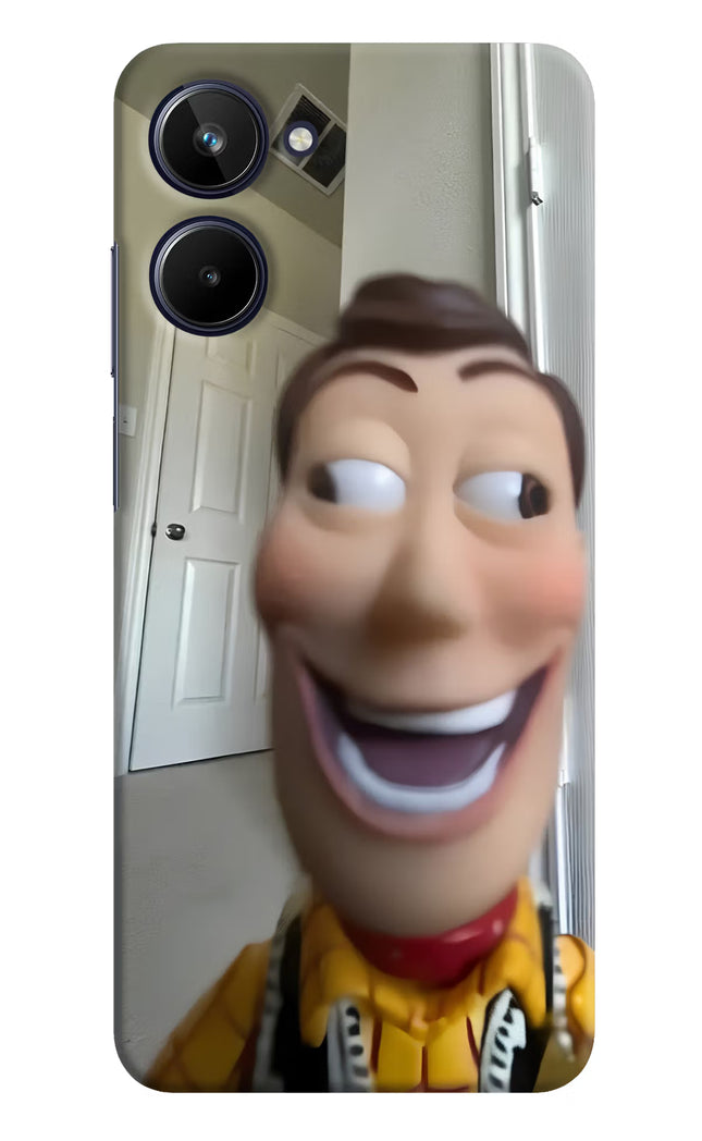 Side Eye Woody Realme 10 Hard Case Back Cover by Casekaro