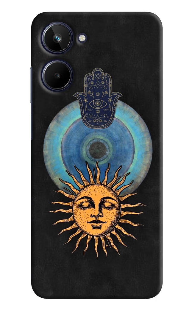 Divine Sun Realme 10 Hard Case Back Cover by Casekaro