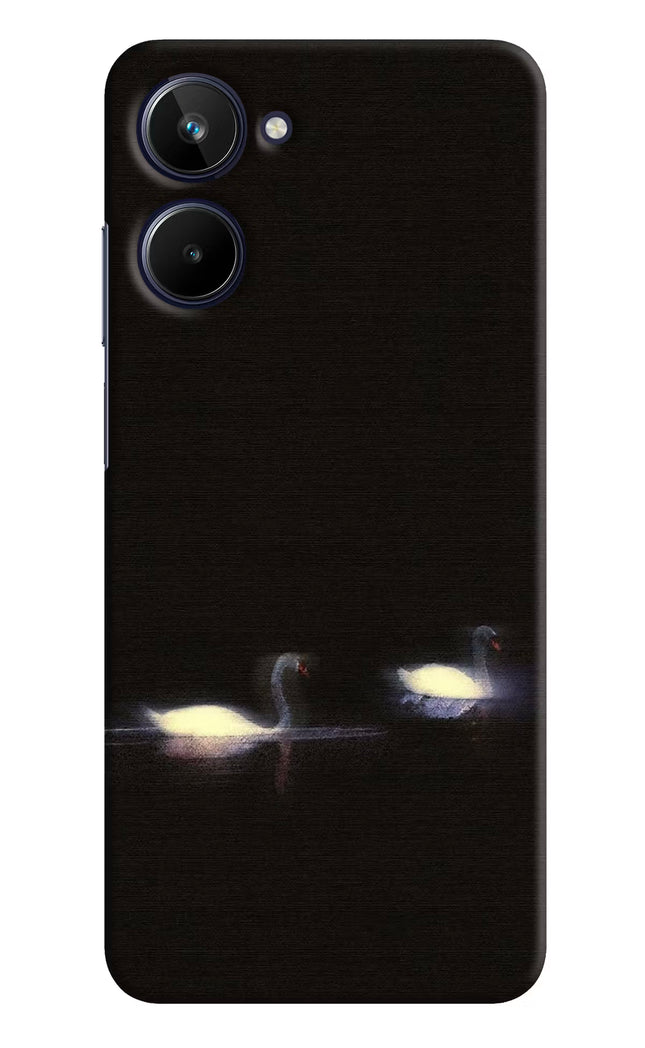 Silent Swans Realme 10 Hard Case Back Cover by Casekaro
