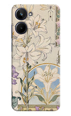White Lily Realme 10 Back Cover