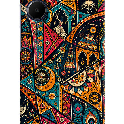 Folk Print Realme 10 Back Cover