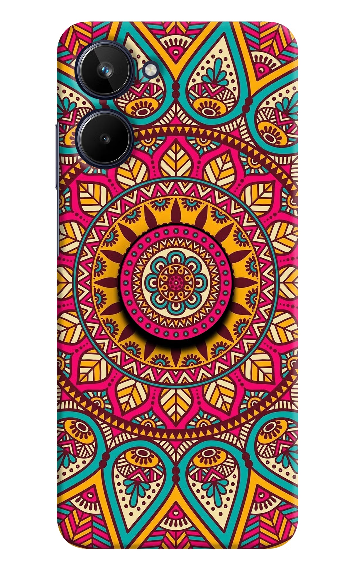 Mandala Realme 10 Pop Case by Casekaro