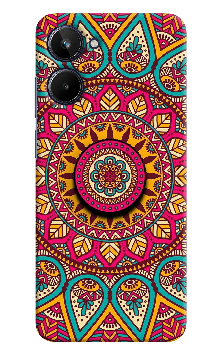 Mandala Realme 10 Pop Case, Hard case