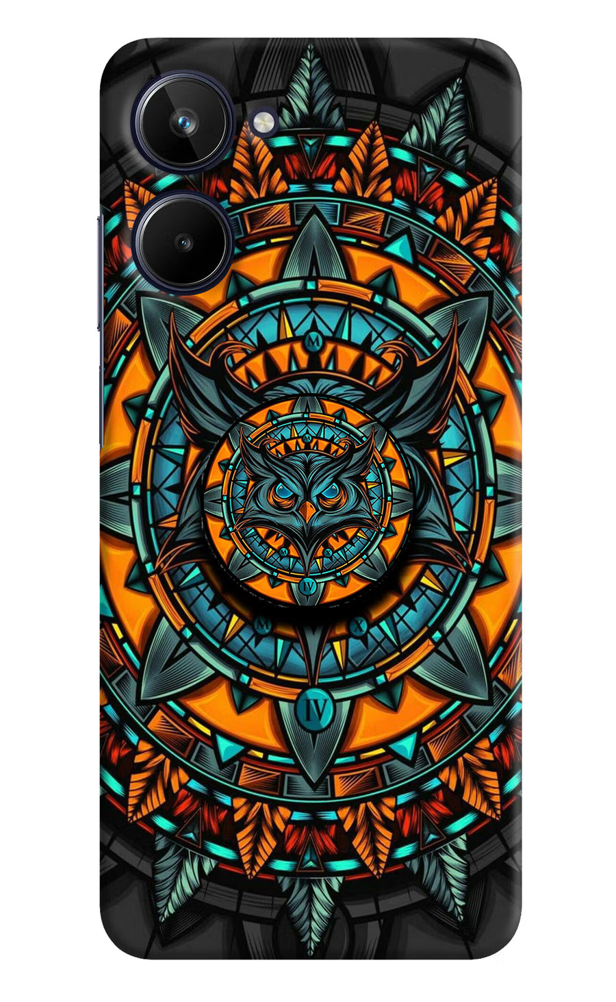 Angry Owl Realme 10 Pop Case, Hard case