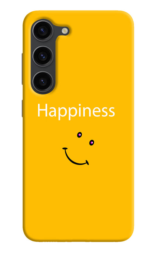 Happiness With Smiley Samsung S23 Plus Hard Case Back Cover by Casekaro