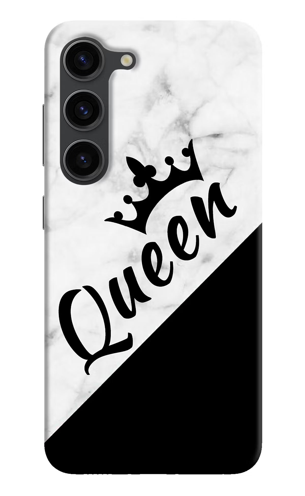 Queen Samsung S23 Plus Hard Case Back Cover by Casekaro