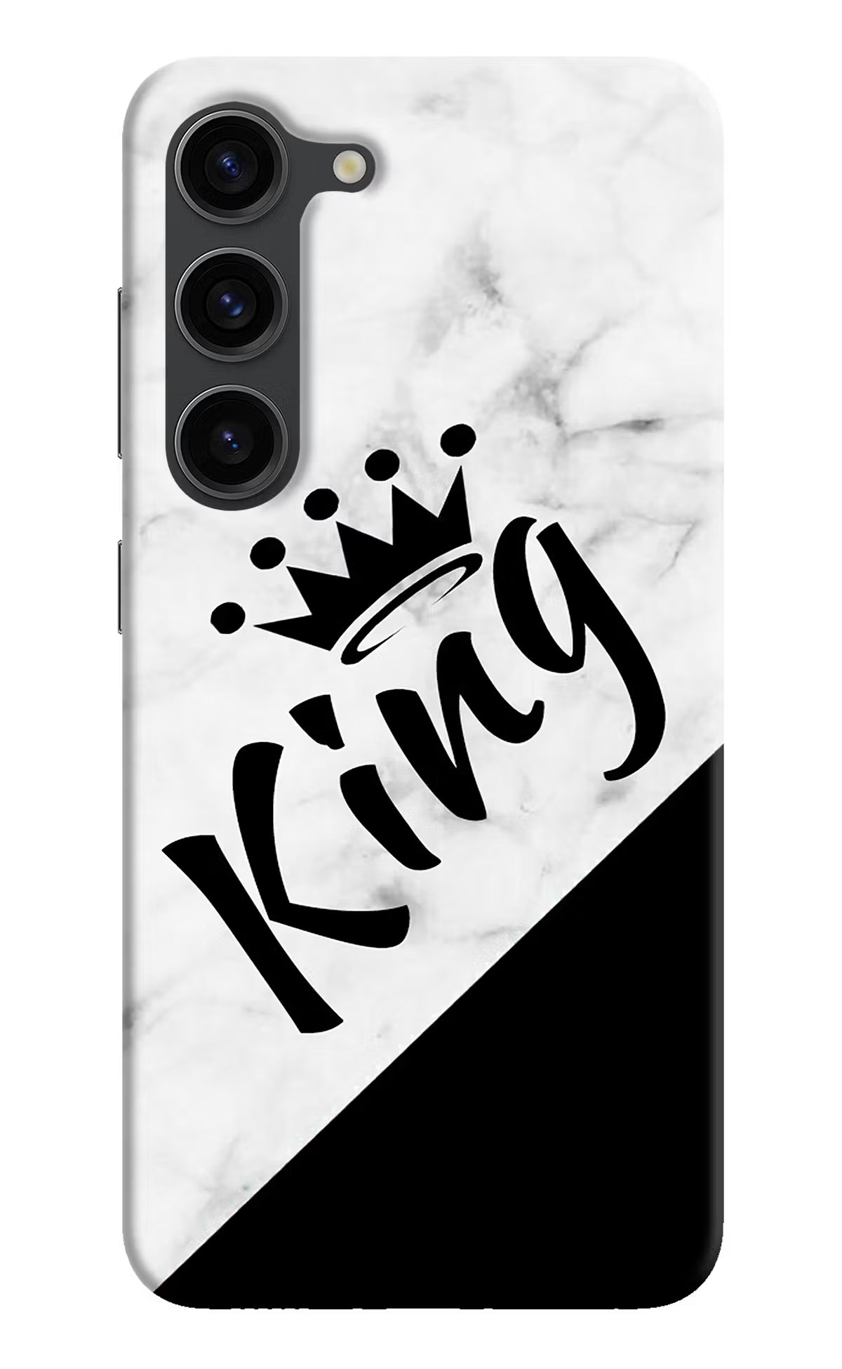 King Samsung S23 Plus Hard Case Back Cover by Casekaro