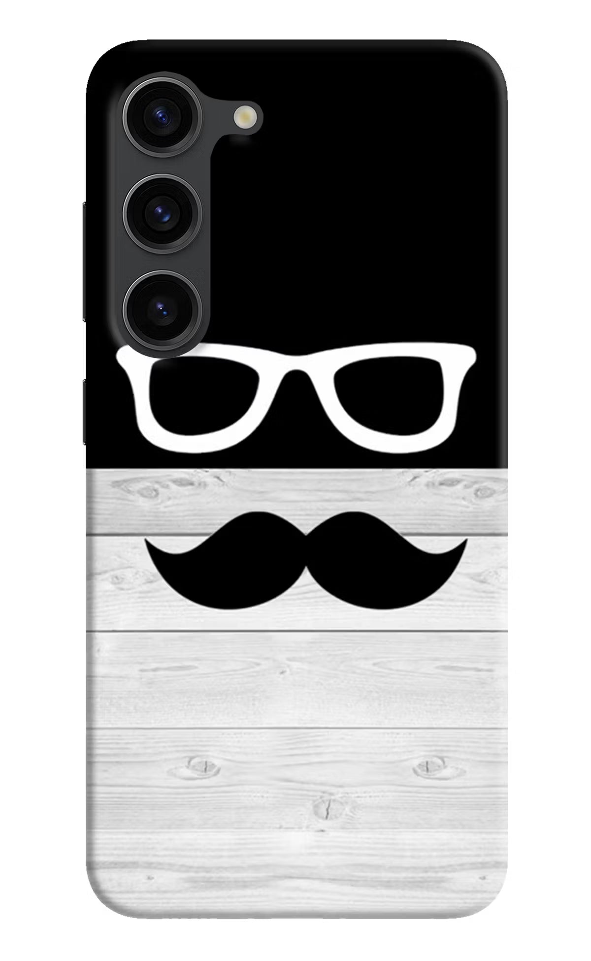 Mustache Samsung S23 Plus Hard Case Back Cover by Casekaro