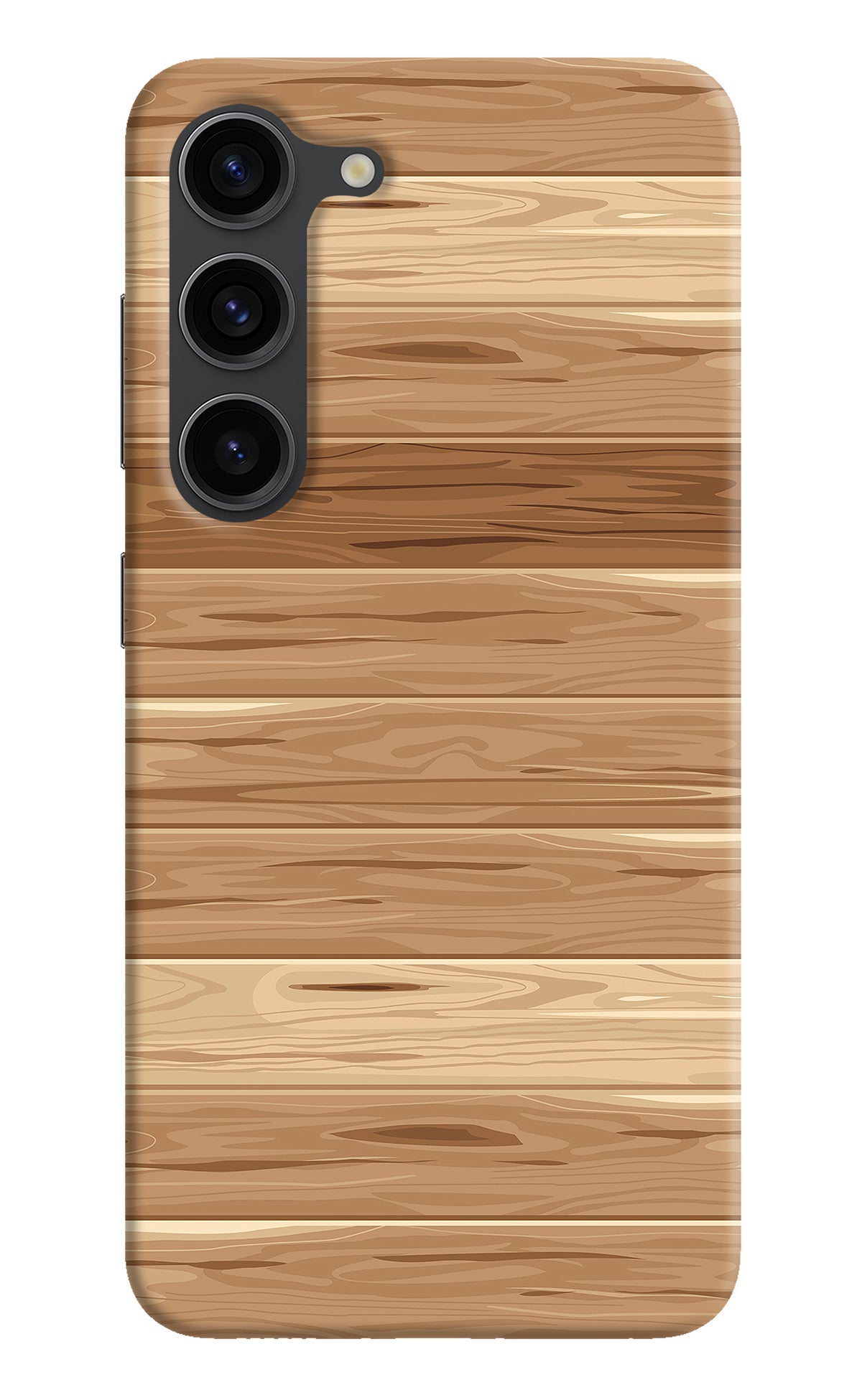 Wooden Vector Samsung S23 Plus Back Cover