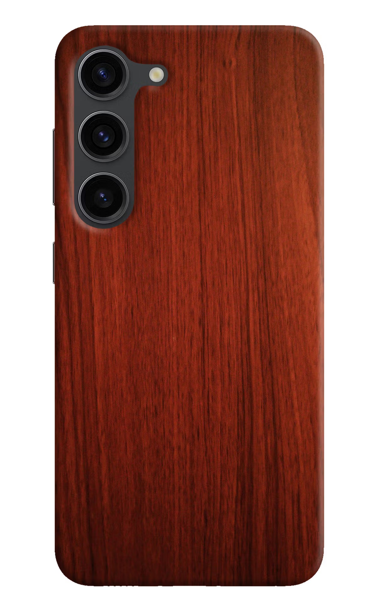Wooden Plain Pattern Samsung S23 Plus Hard Case Back Cover by Casekaro